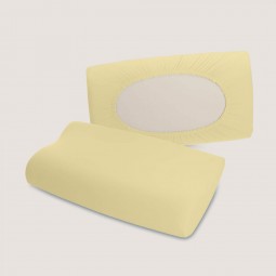 FleXibel pagalvės užvalkalas su guma gelsvas