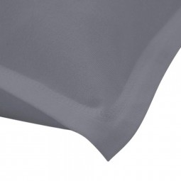 JERSEY ELASTHAN pagalvės užvalkalas su dekoratyvine siūle 40x60 pilkas